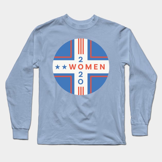 Women 2020 Long Sleeve T-Shirt by PodDesignShop